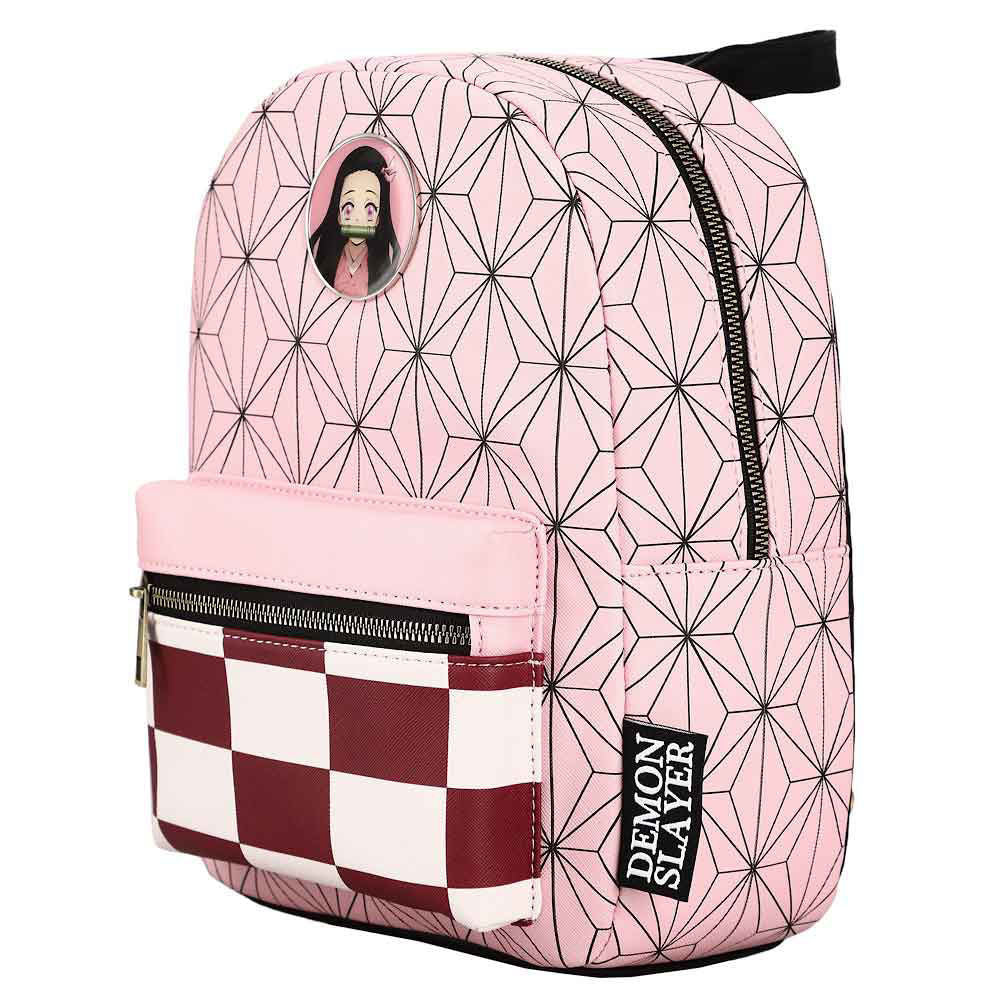 Demon Slayer Nezuko Kamado Kimono Pattern Mini Backpack