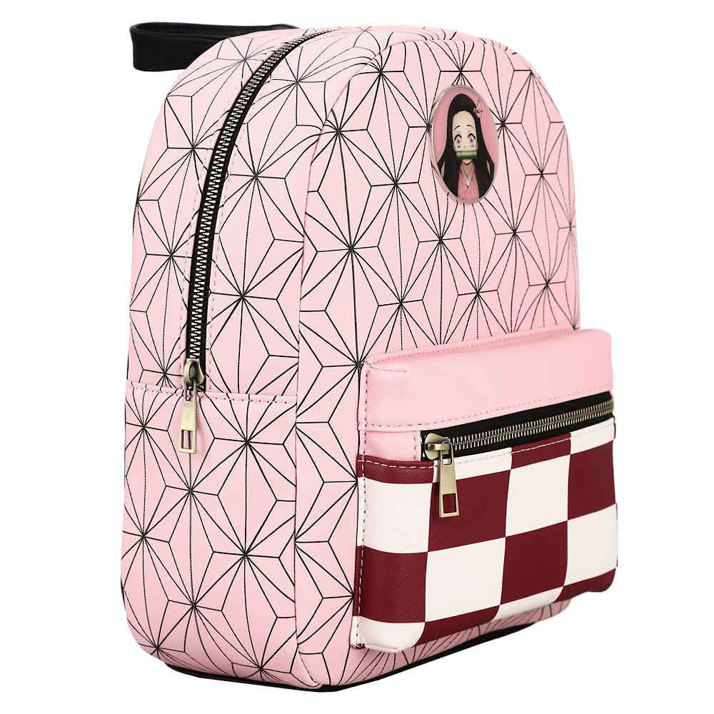Demon Slayer Nezuko Kamado Kimono Pattern Mini Backpack