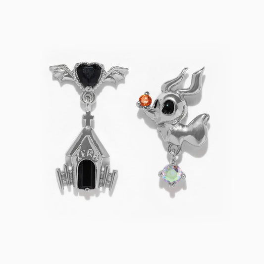 Disney Nightmare Before Christmas: Zero and Doghouse Dangle Earring Set
