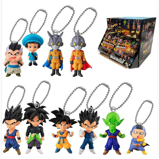 Dragon Ball Super Anime Mascots 2-Pack Blind Bag Mini Figure Keychains (Retail Box of 24)