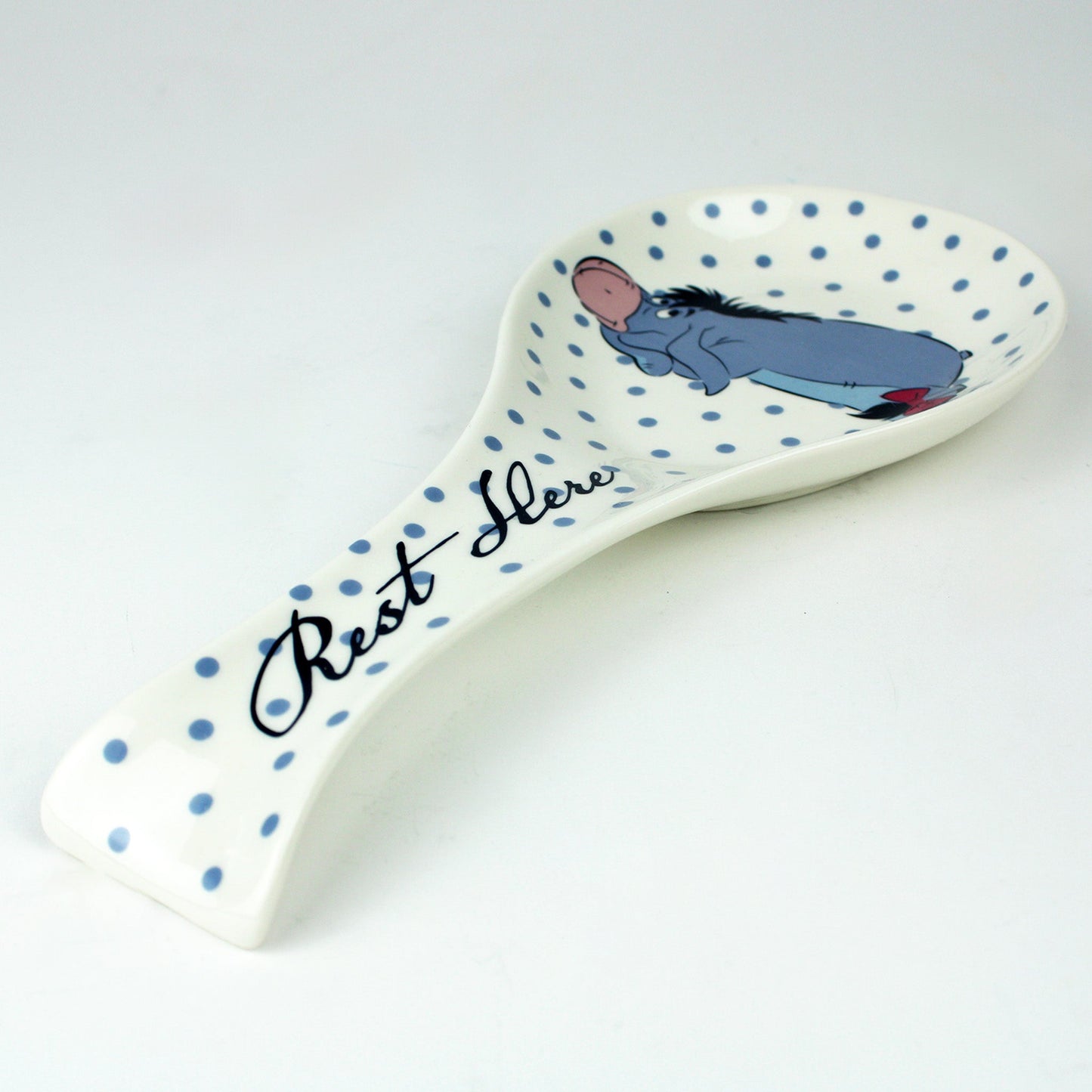 Eeyore "Rest Here" Winnie the Pooh Ceramic Spoon Rest