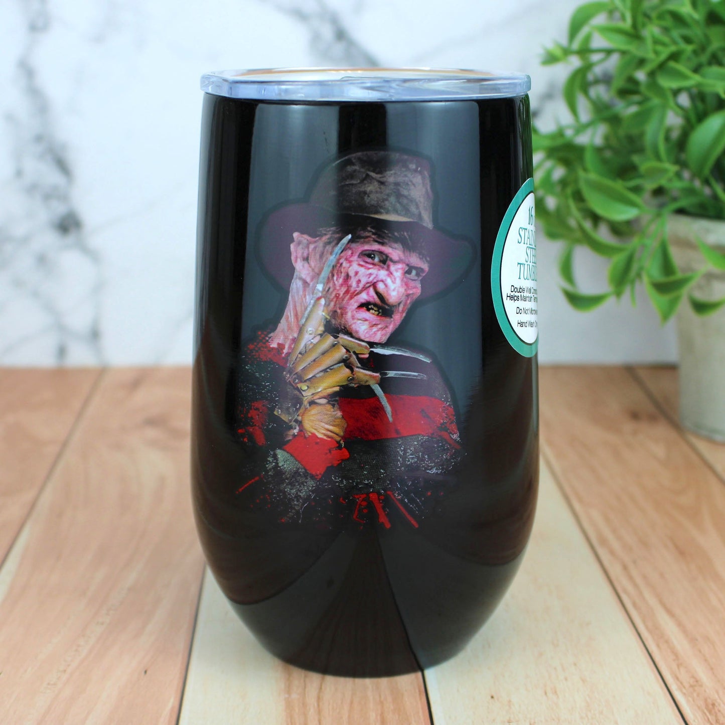 Freddy Krueger (Nightmare on Elm Street) Stainless Steel 16oz Travel Tumbler