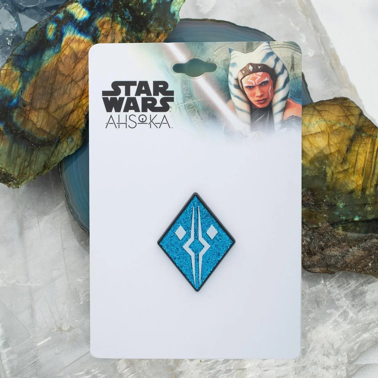 Fulcrum (Star Wars: Ahsoka) Glitter Enamel Pin