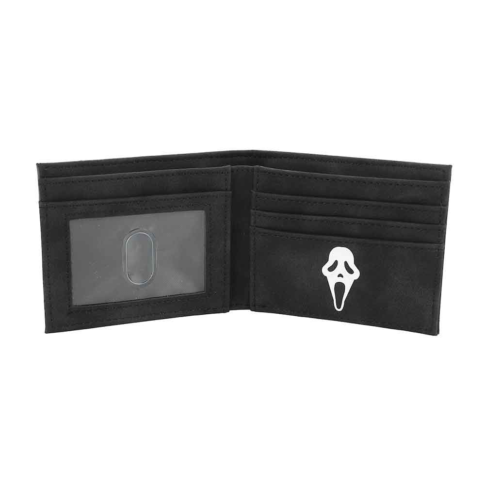 Ghost Face Mask Bi-Fold Wallet