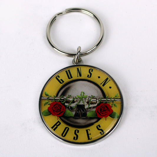 Guns N' Roses Bullet Logo Keychain