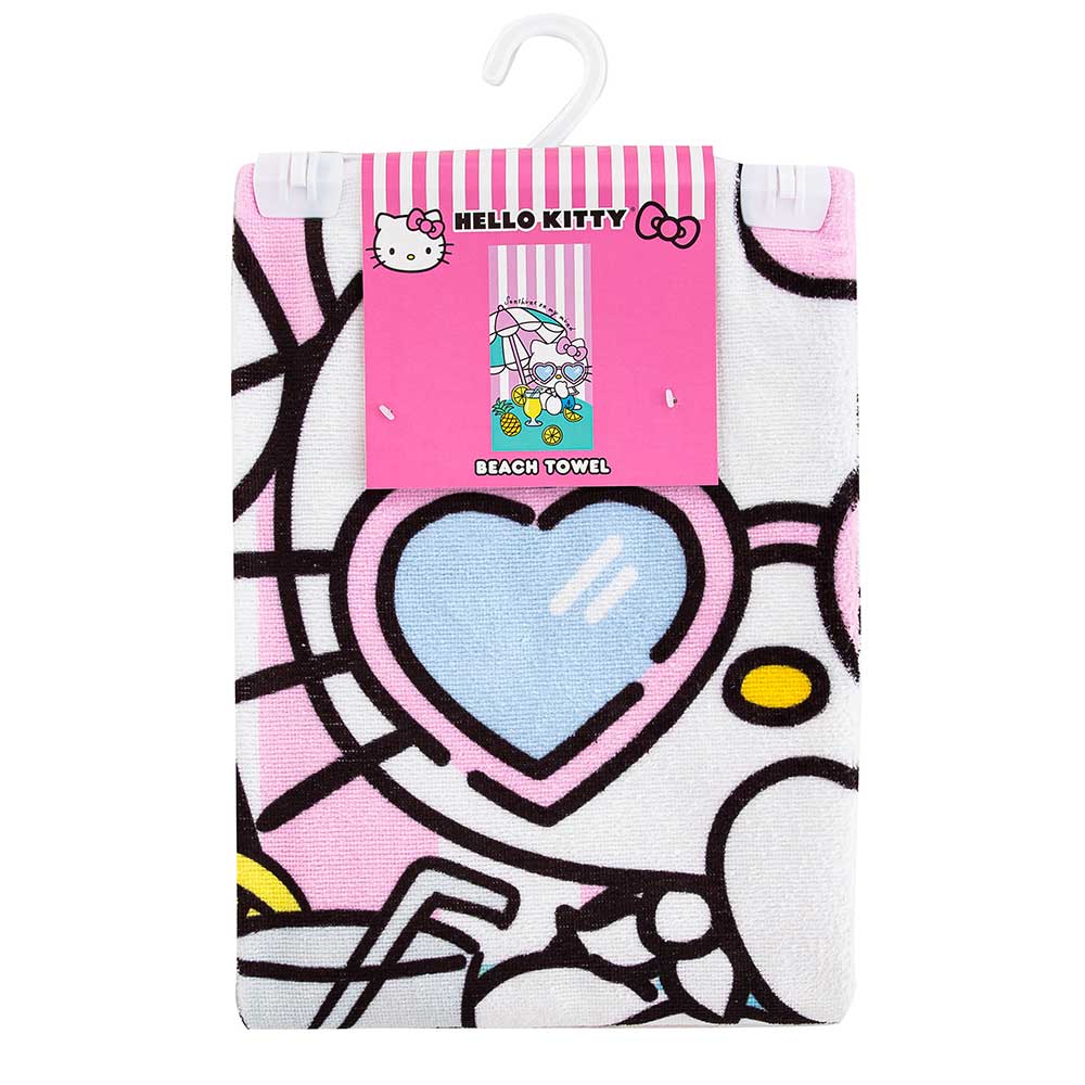 Hello Kitty Beach Umbrella Beach Towel