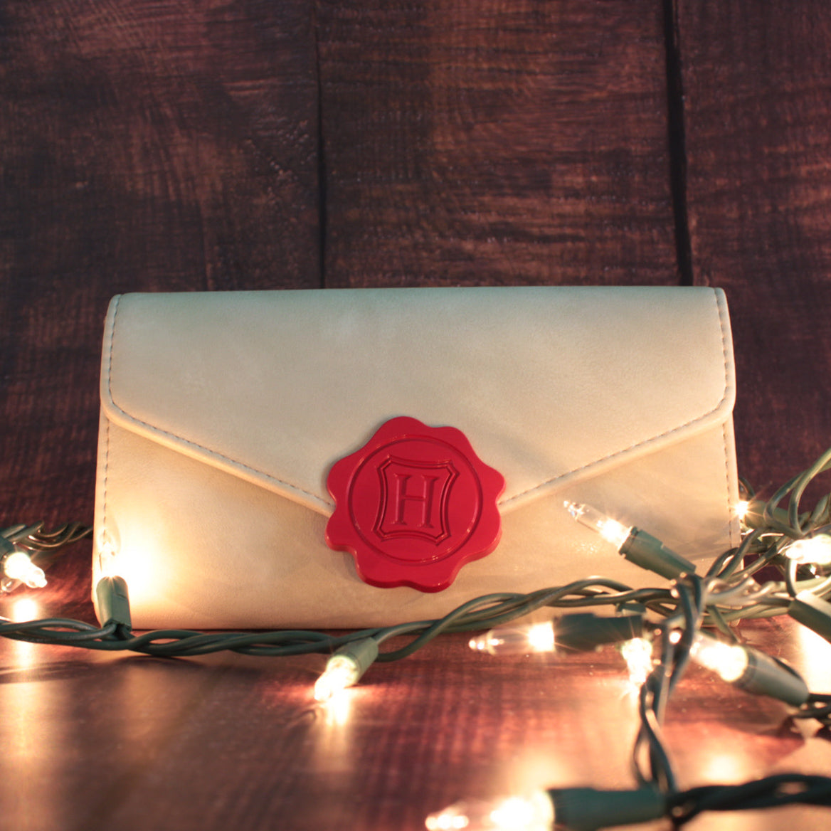 Hogwarts Acceptance Letter Envelope (Harry Potter) Faux Leather Wallet