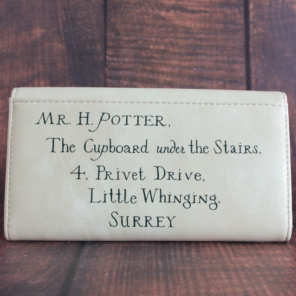Harry Potter Hogwarts Acceptance Letter Envelope Faux Leather Wallet