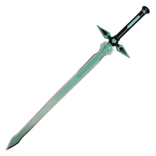 Anime Black Swordsman Elucidator Deluxe Stainless Steel Replica Sword