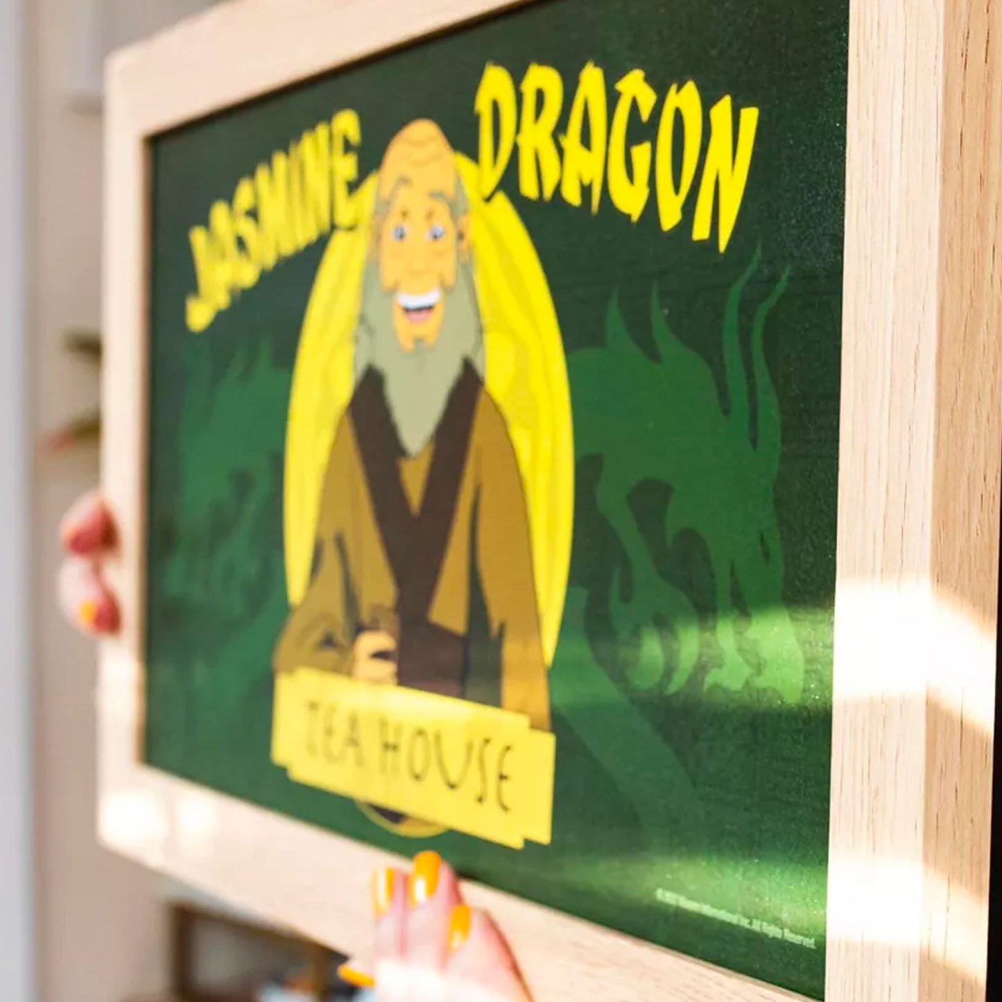 Iroh (Avatar: The Last Airbender) Jasmine Dragon Tea House Wall Sign