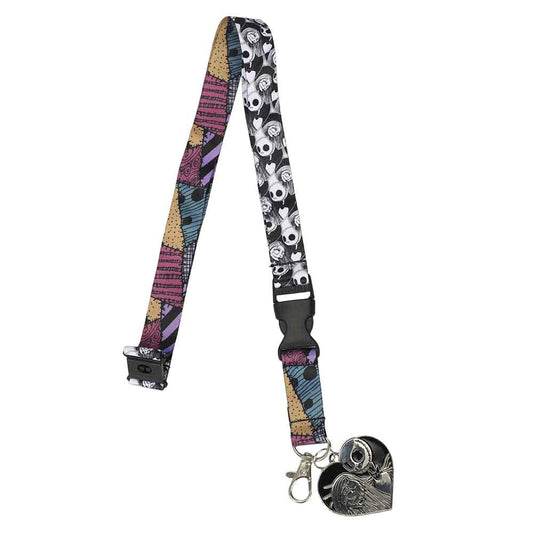 Tim Burton's The Nightmare Before Christmas Jack & Sally Breakaway Lanyard