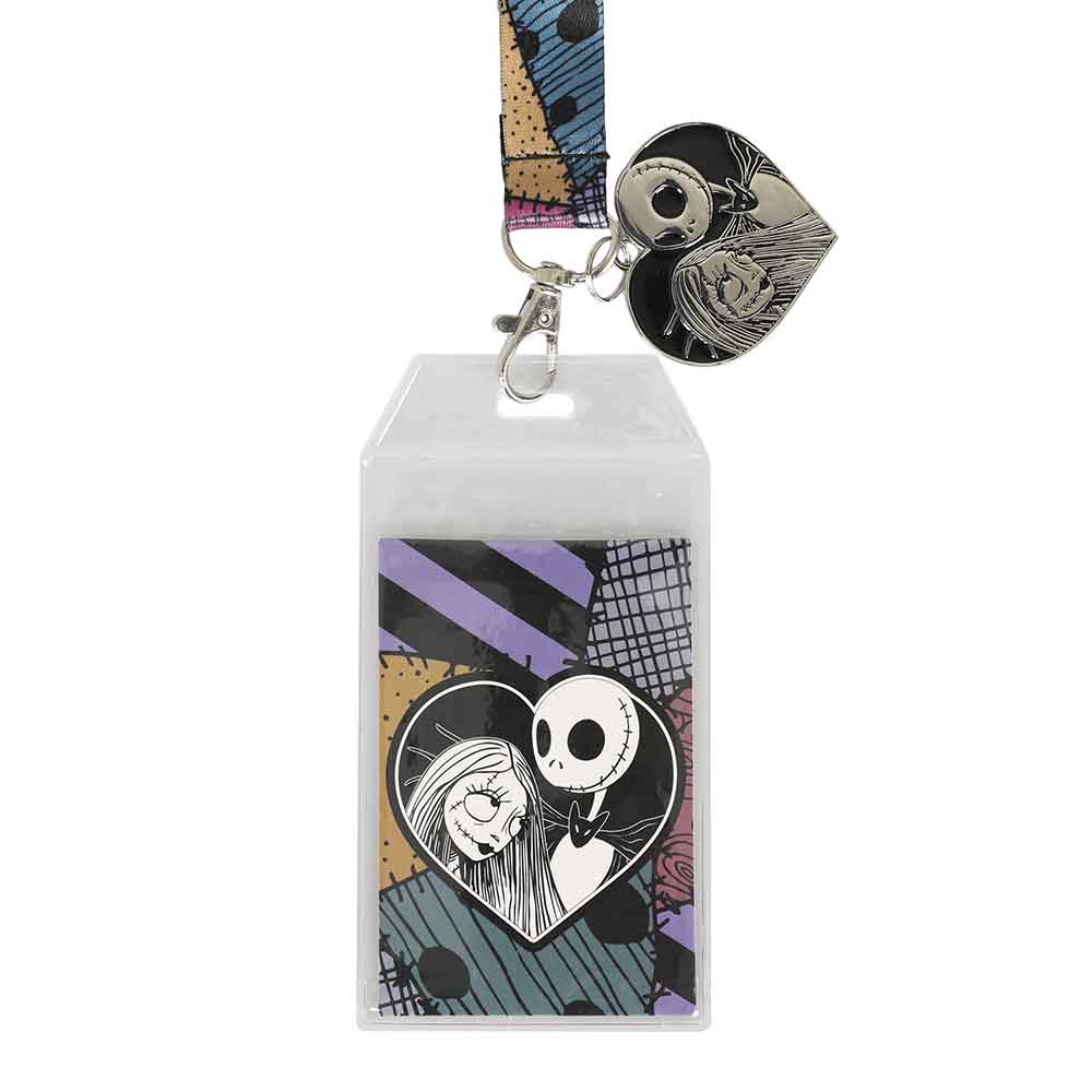 Tim Burton's The Nightmare Before Christmas Jack & Sally Breakaway Lanyard