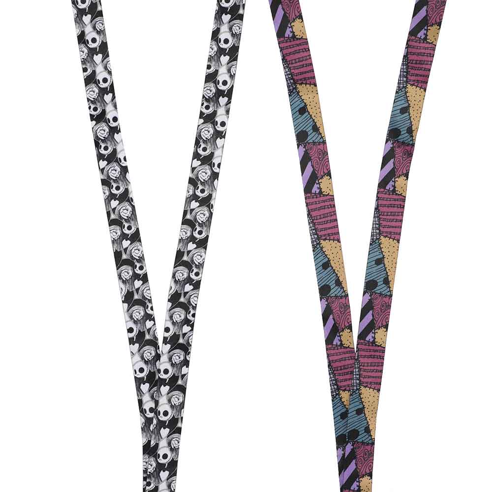 Tim Burton's The Nightmare Before Christmas Jack & Sally Breakaway Lanyard