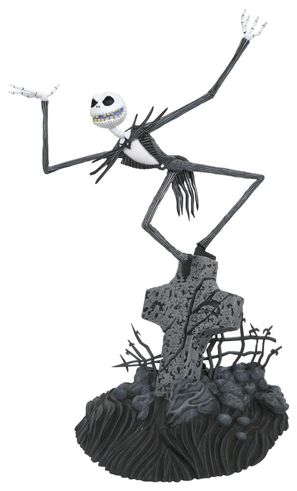 Jack Skellington on Gravestone (The Nightmare Before Christmas) Gallery Statue
