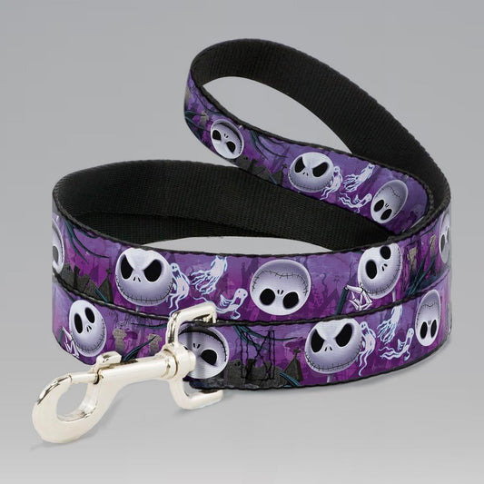 Jack Skellington 6ft The Nightmare Before Christams Dog Leash