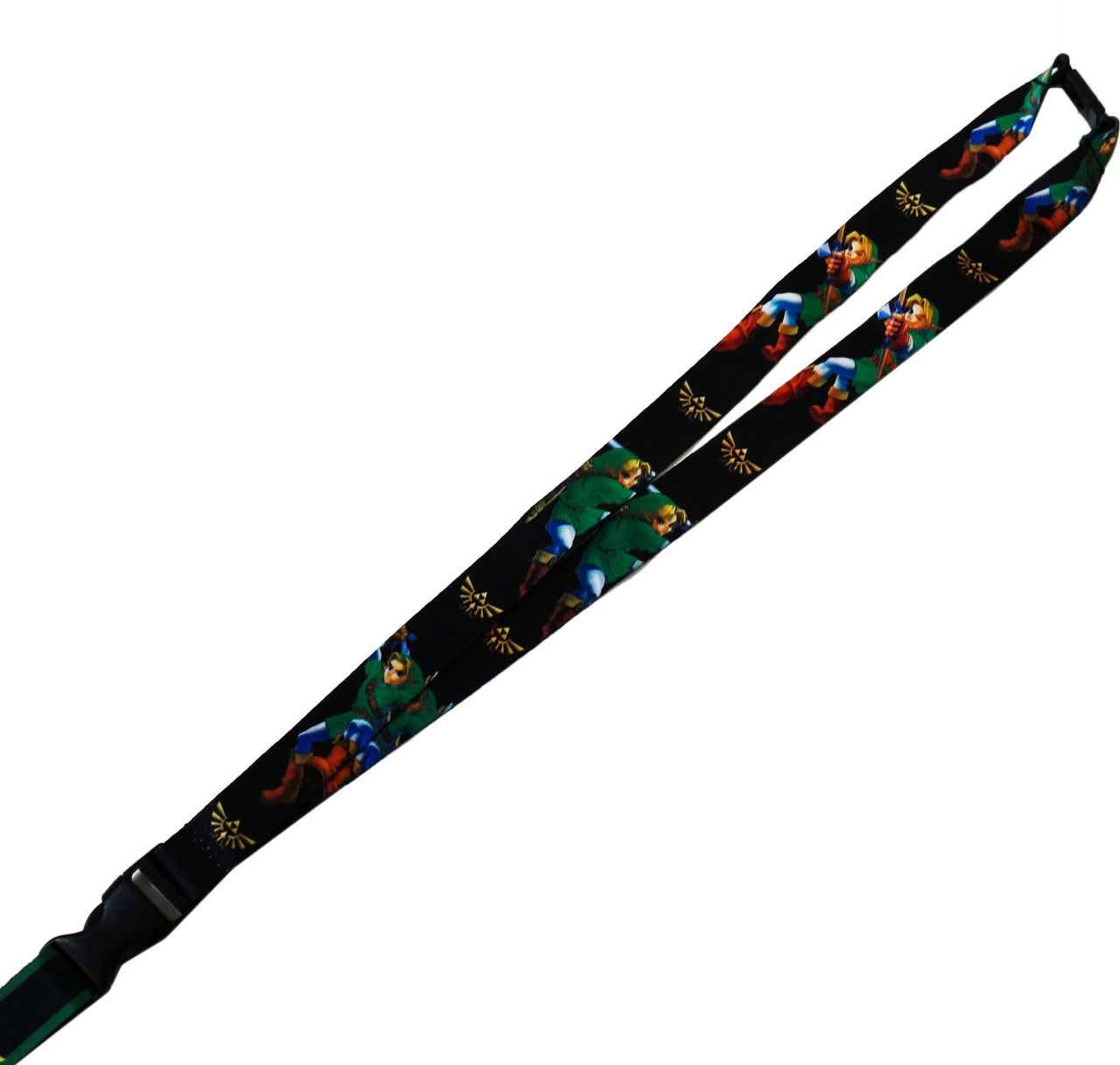 Ocarina of Time Link (the Legend of Zelda) Hylian Shield Charm Lanyard