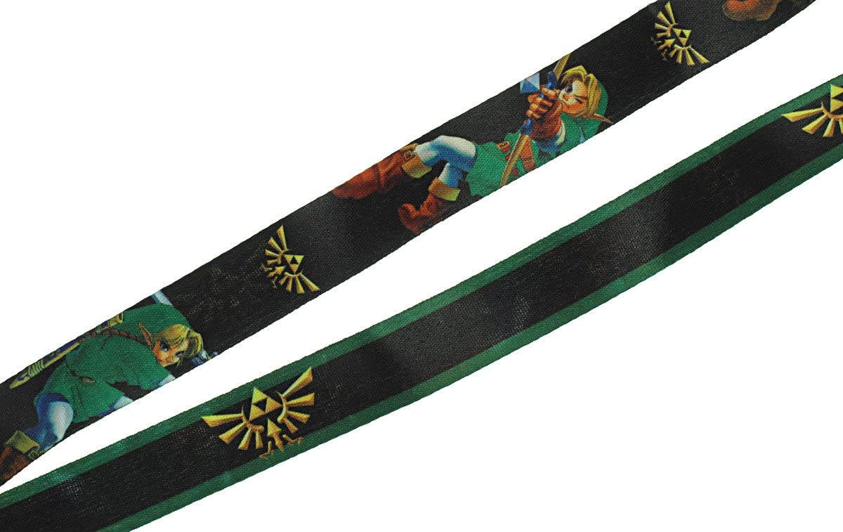 Ocarina of Time Link (the Legend of Zelda) Hylian Shield Charm Lanyard