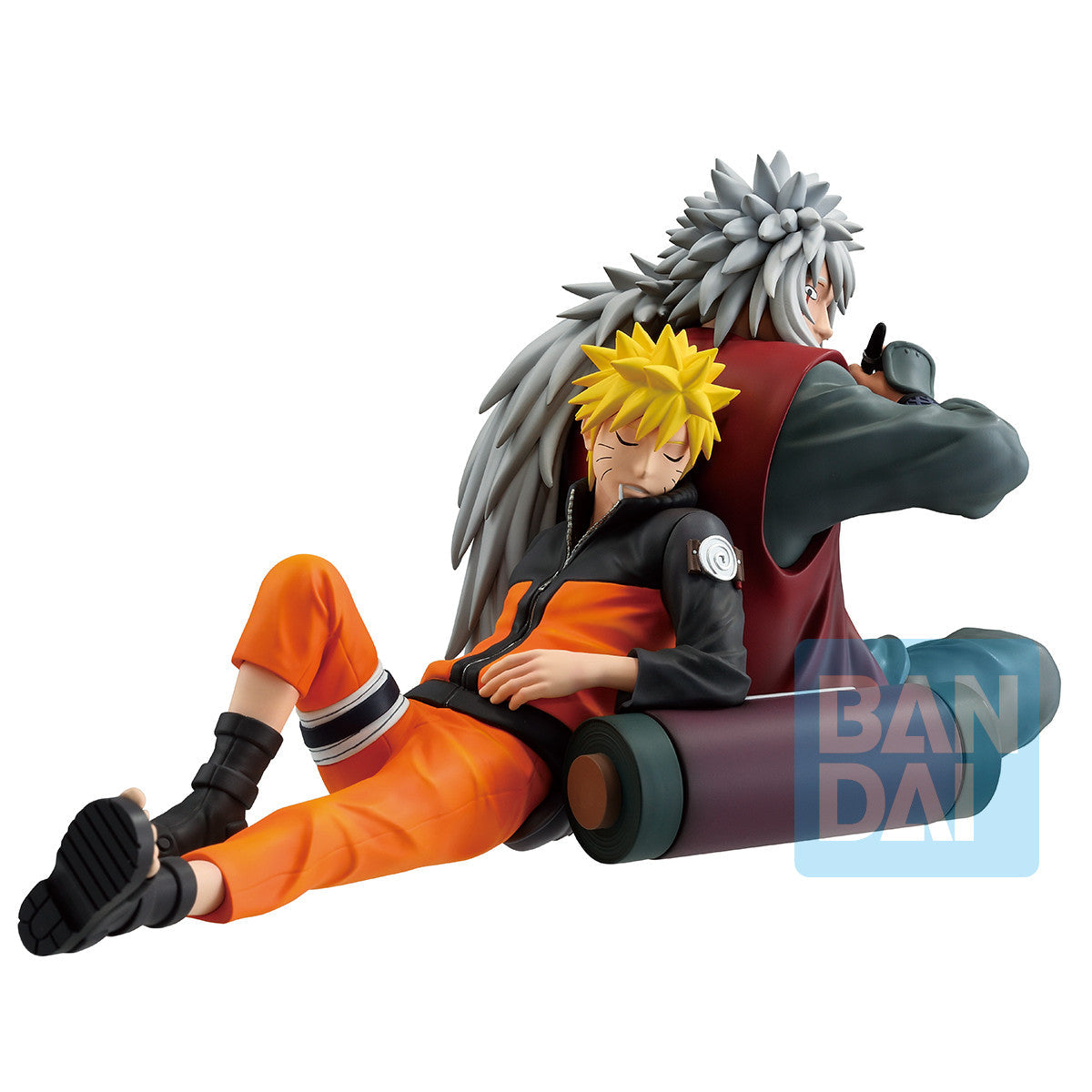 Naruto Shippuden Naruto Uzumaki & Jiraiya Figure (Legendary Sannin)