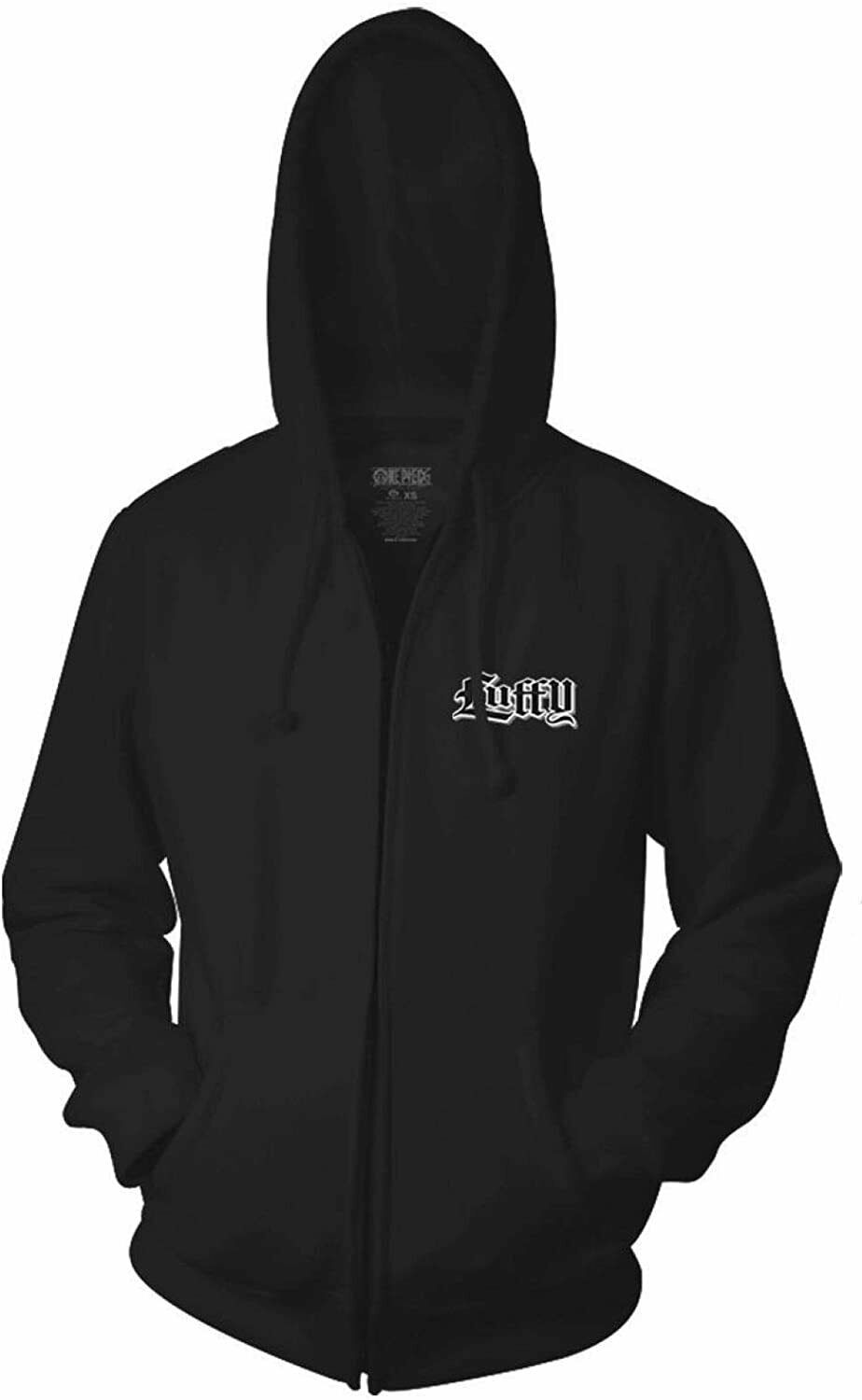 Let's go on an adventure to find the One Piece with Monkey D. Luffy the Straw Hat Captain in this officially licensed One Piece Merch! Officially Licensed One Piece Adult Unisex Zip Hoodie