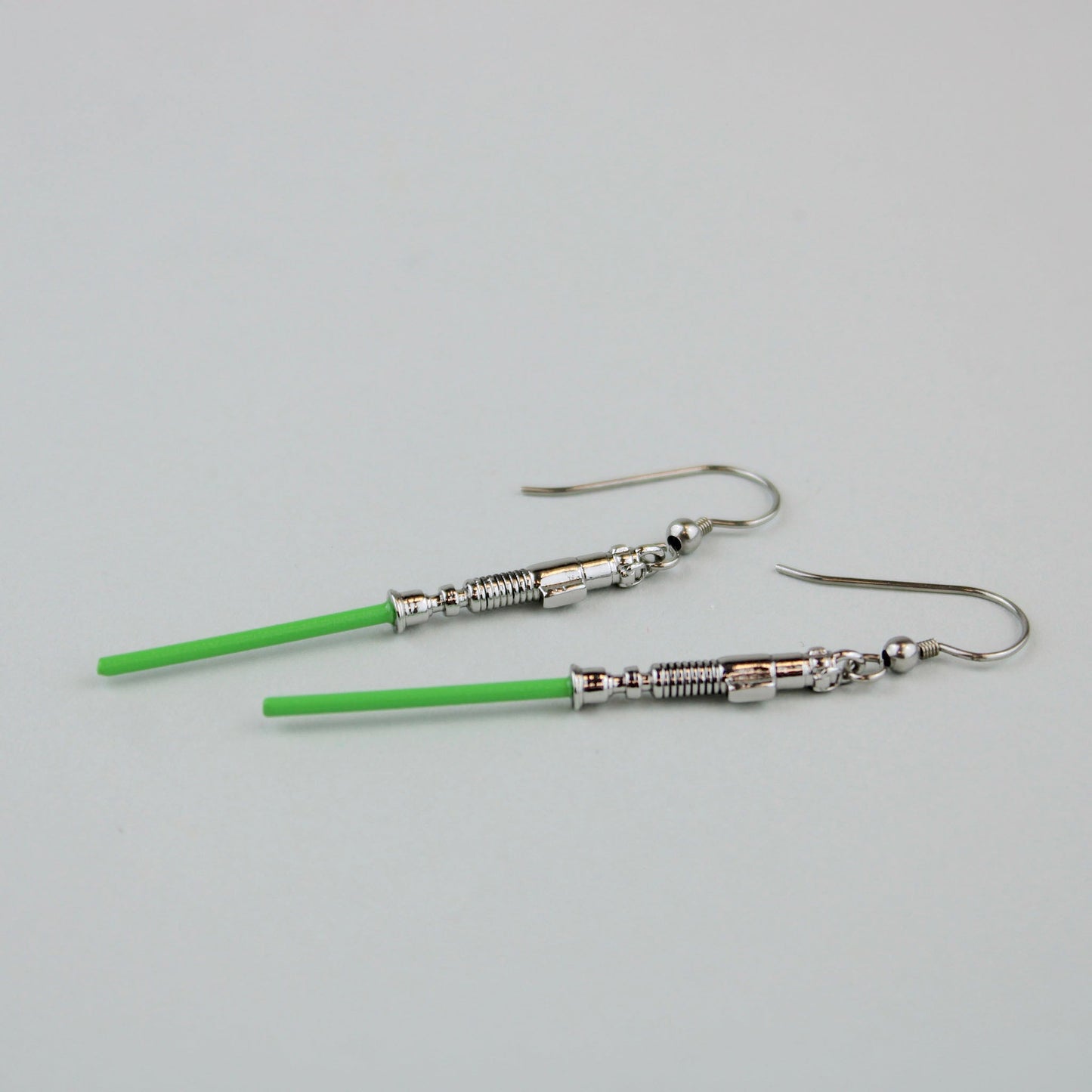 Luke Skywalker Lightsaber (Star Wars) Dangle Earrings