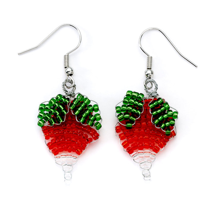 Harry Potter: Luna Lovegood Radish Earrings & Cork Necklace Jewelry Gift Set