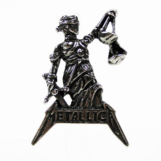 Metallica 'Justice For All' Pewter Pin