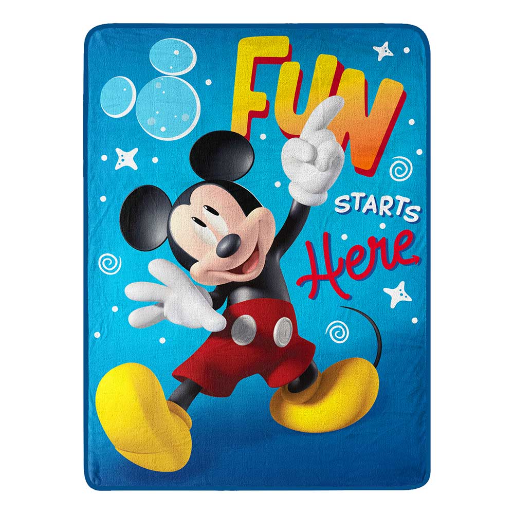 Mickey Mouse Silk Touch Throw Blanket