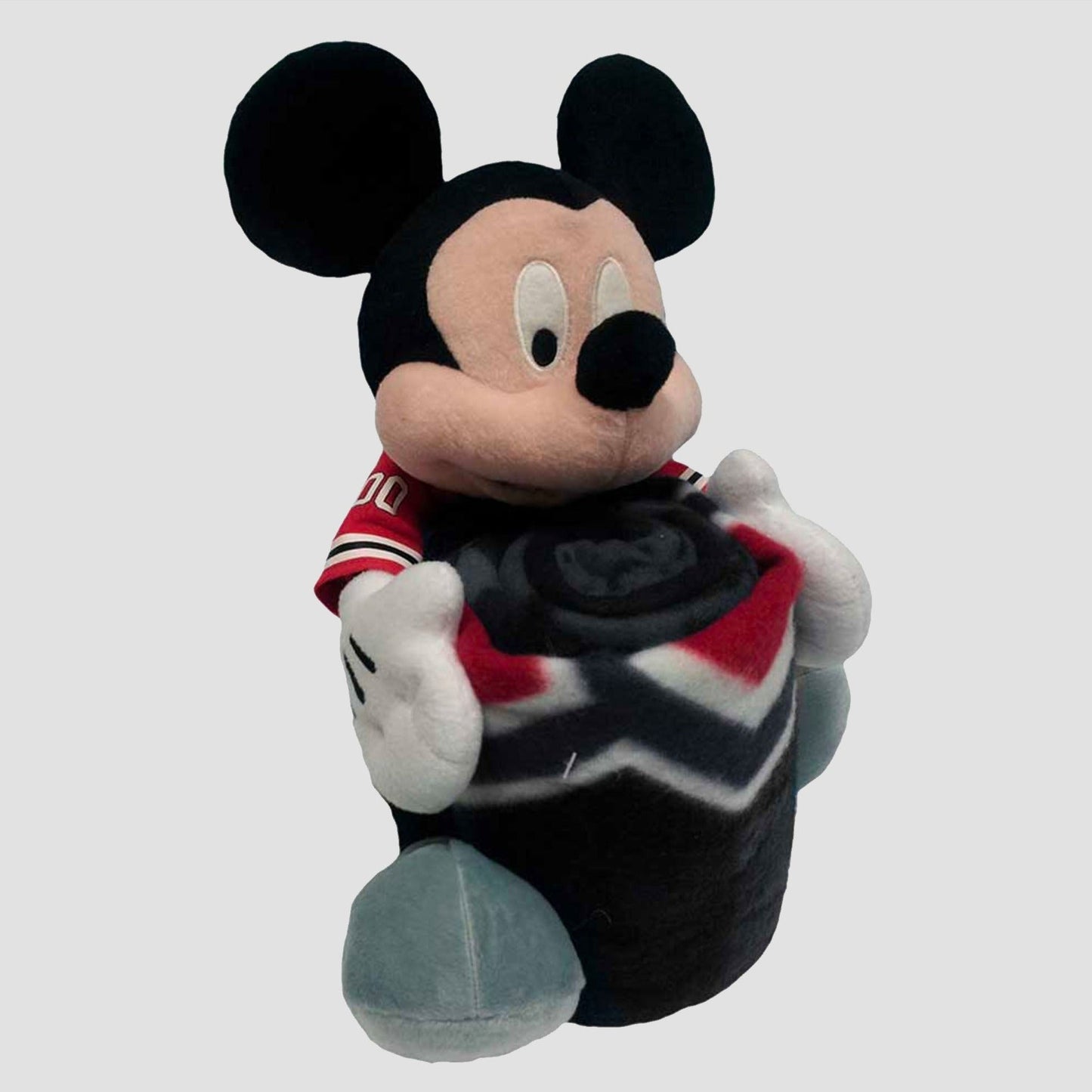 Mickey Mouse (Disney) NHL Chicago Blackhawks Plush and Throw Blanket
