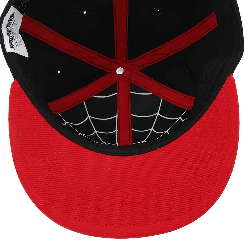 Miles Morales Spider-Man Embroidered Marvel Snapback Hat