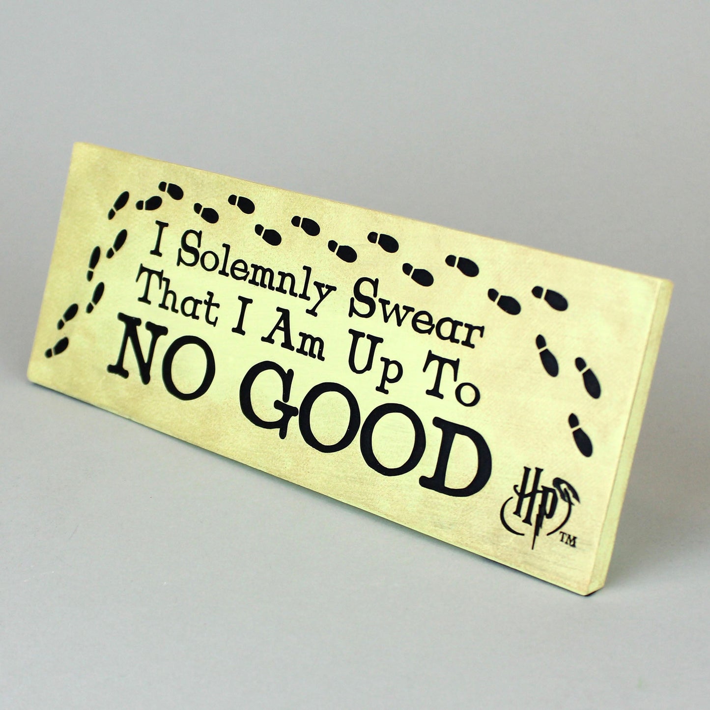 'I Solemnly Swear' Harry Potter Resin Desk Sign