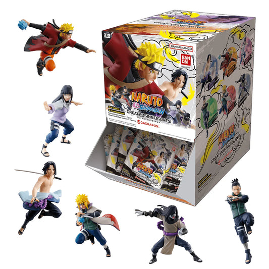 Naruto Shippuden Series 2 Gashapon Mini-Figure Blind Bags Retail Display of 24