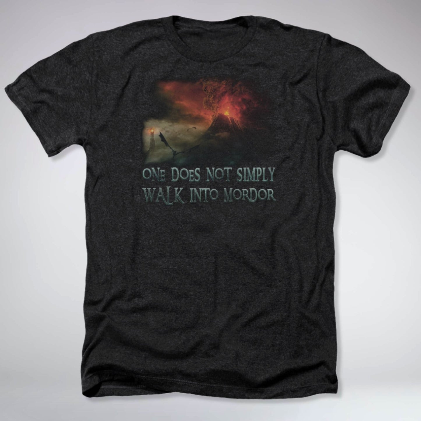 Lord of the Rings Mordor "One Does Not Simply" Graphic T-Shirt