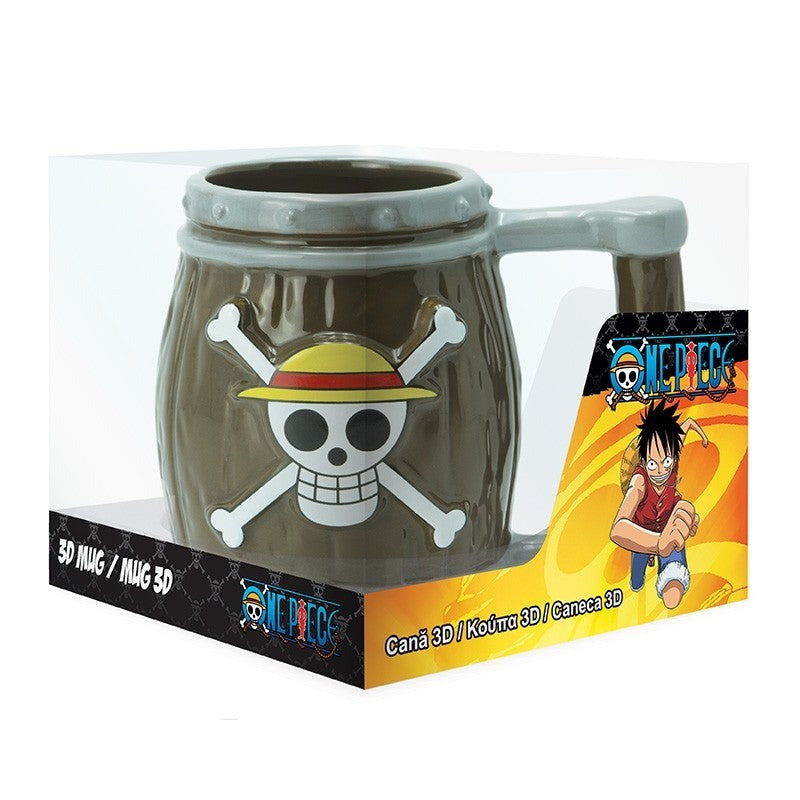 One Piece Barrel 3D Mug