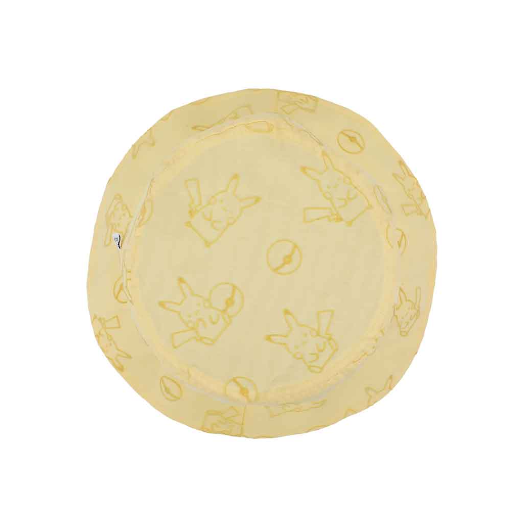 Pikachu Flocked Pokemon Bucket Hat