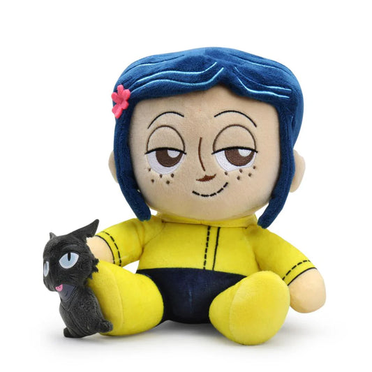 Coraline and the Cat Phunny Plush by Kidrobot