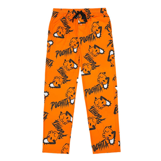 Chainsaw Man Pochita Print Pajama Pants