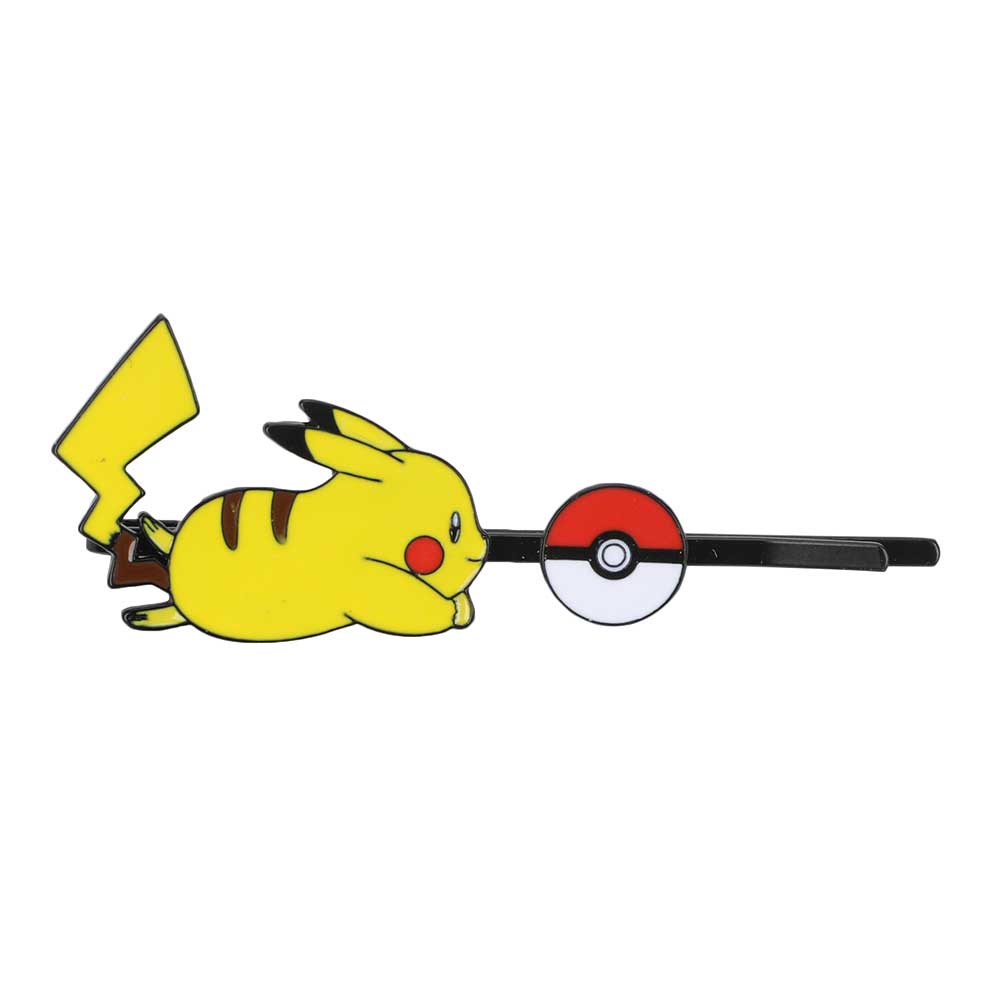 Pokemon Hair Barrette Clip Pikachu and Eevee Set