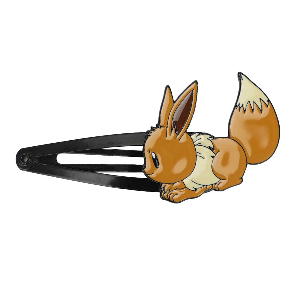 Pokemon Hair Barrette Clip Pikachu and Eevee Set