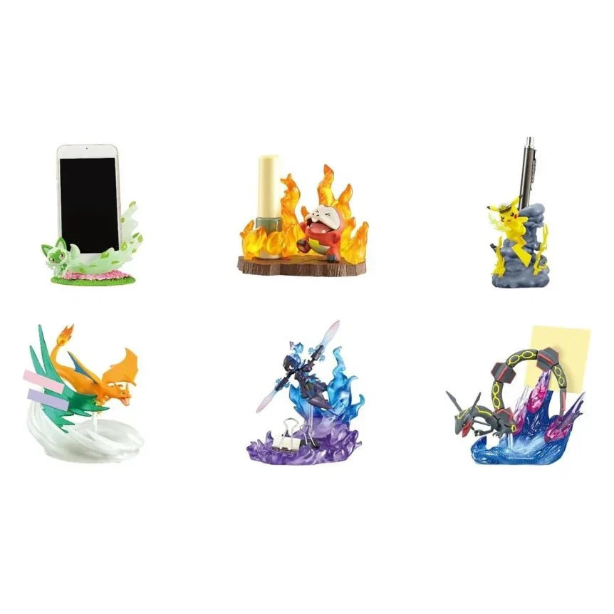 Pokemon Horizons - Gashapon Blind Boxes DesQ "Battle on Desk" Full-Set Case of 6