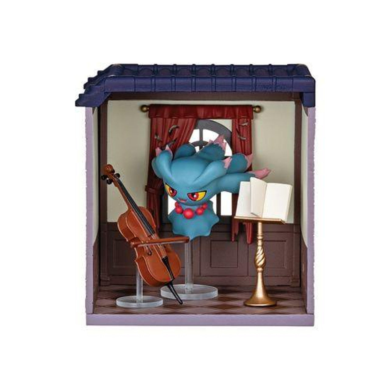 Pokemon: Midnight Mansion Series 2: Gashapon Mini Figure Scenes Blind Boxes (Set of 4)