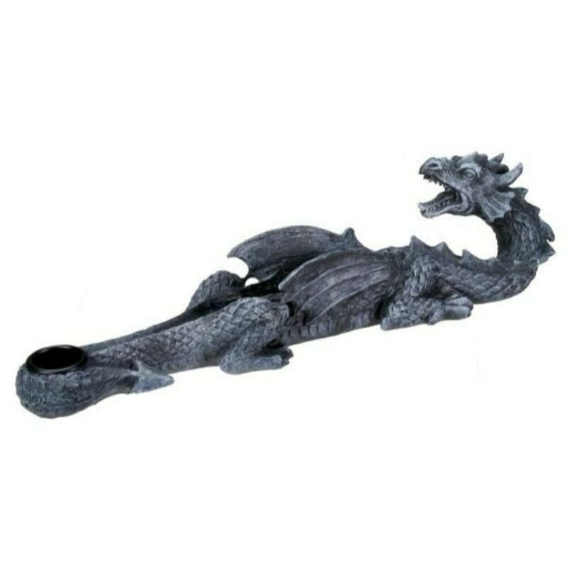 Fantasy Stone Dragon Incense Holder