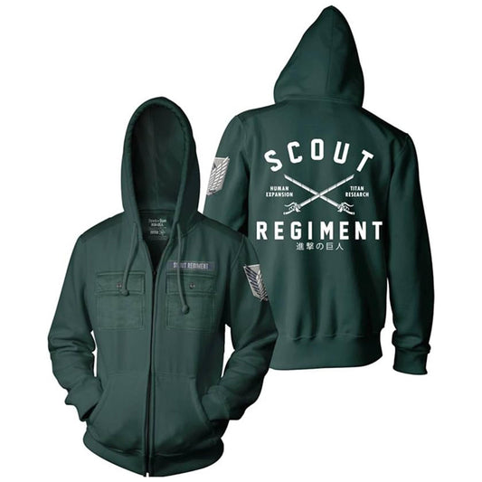Attack On Titan Scout ODM Gear Premium Military Hoodie