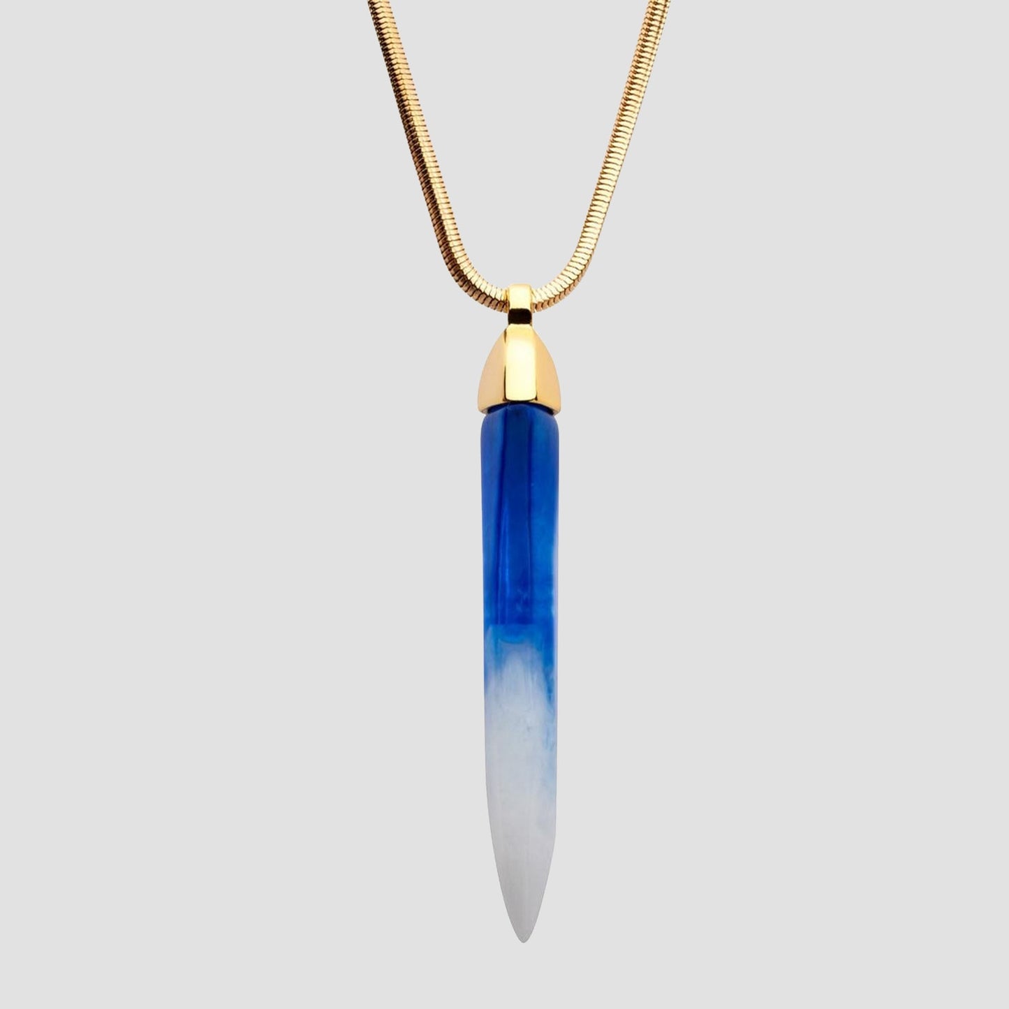 Sky Kyber Crystal Necklace (Star Wars: Andor) Pendant Prop Replica