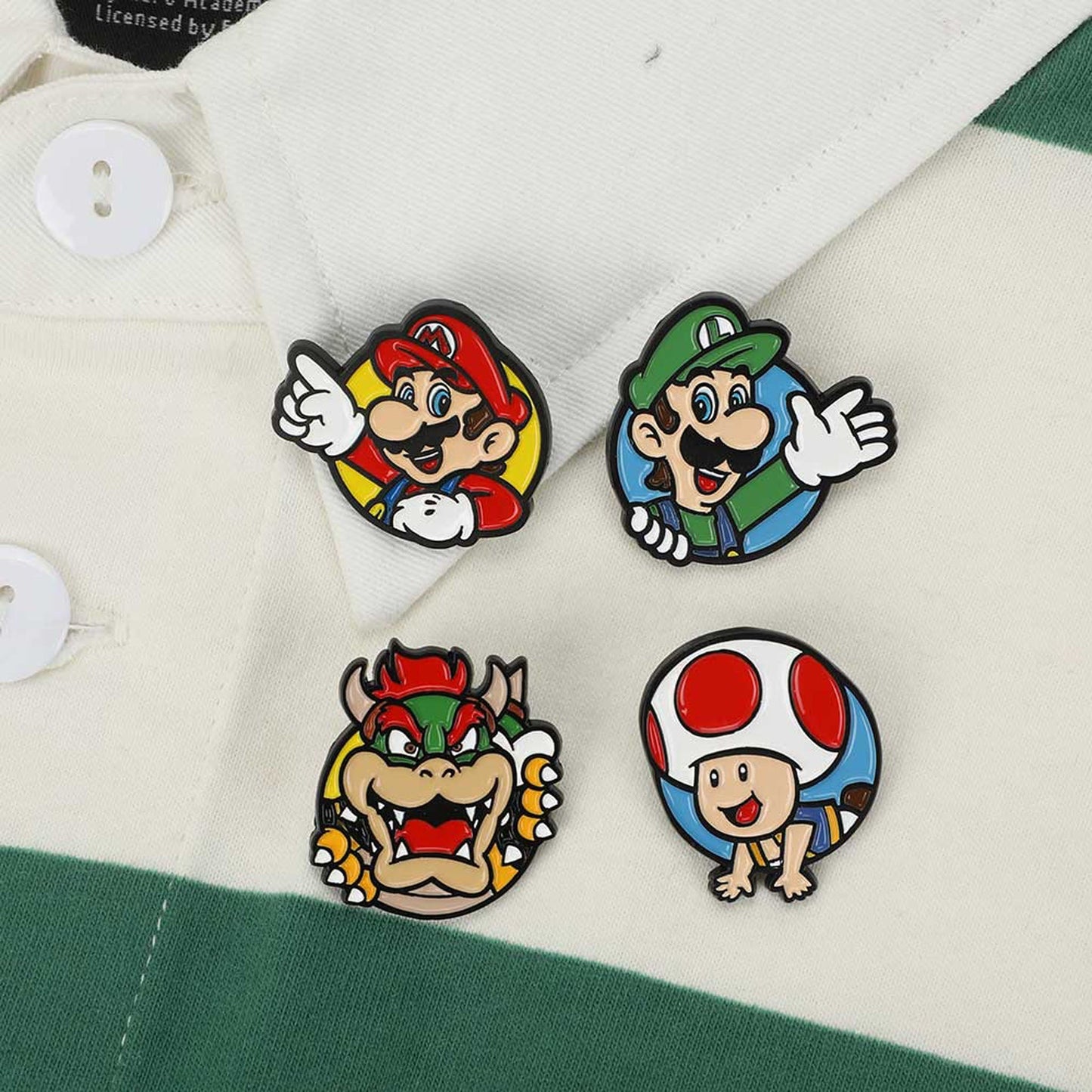 Super Mario Bros. Enamel Pin Set