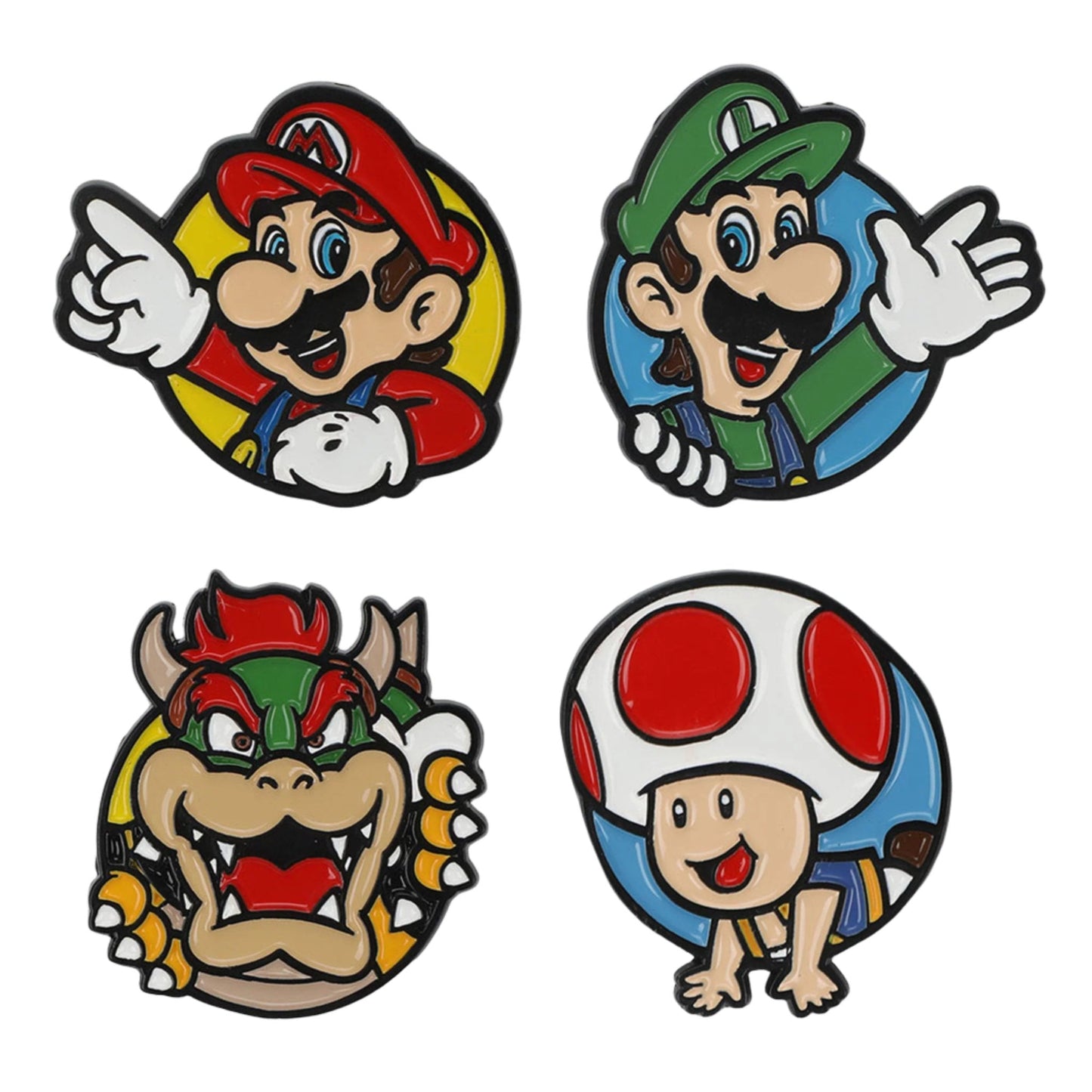 Super Mario Bros. Enamel Pin Set
