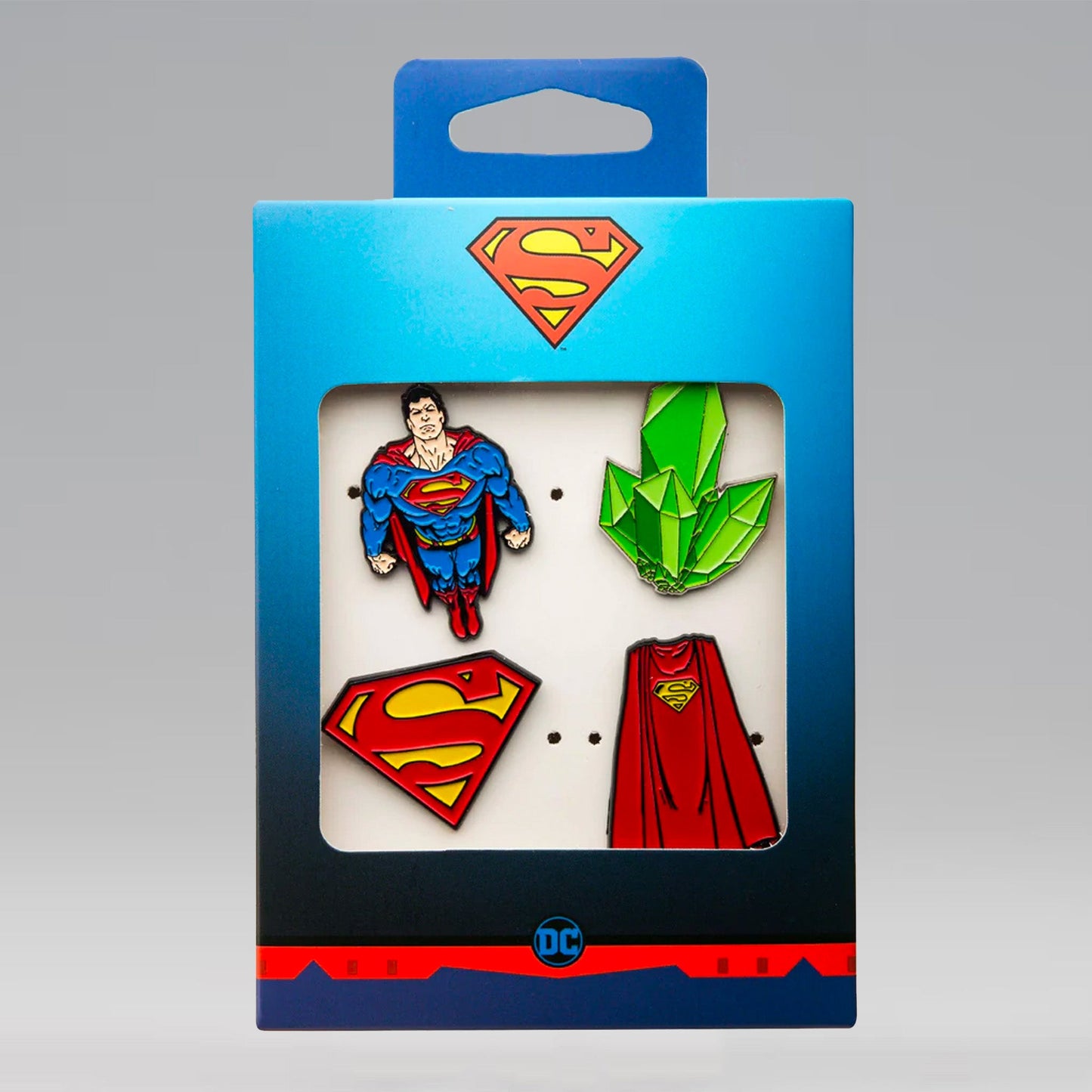 Superman (DC Comics) Enamel Pin Set 4 Pack