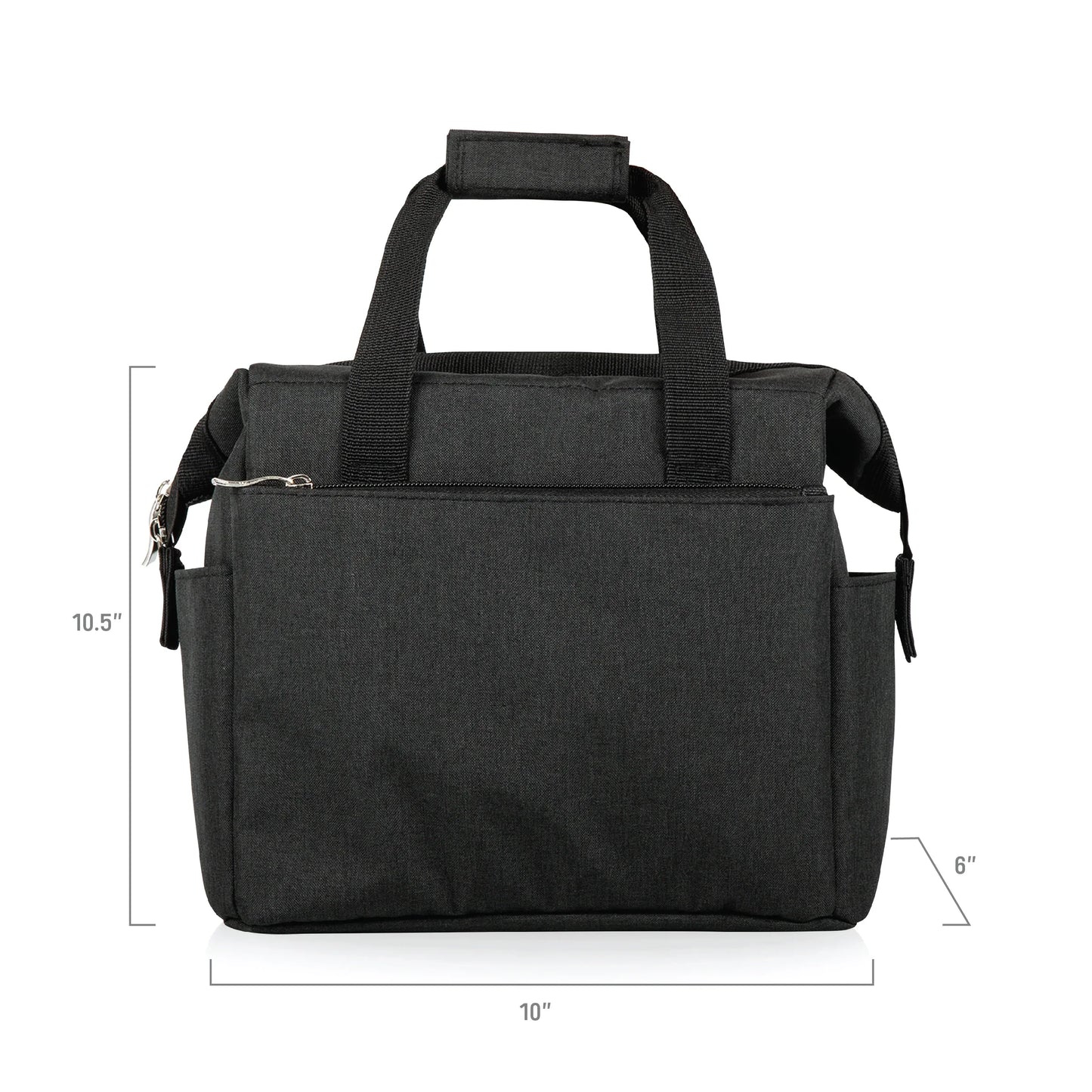 Superman Logo (DC Comics) Heather Gray Insulated Lunch Tote Bag