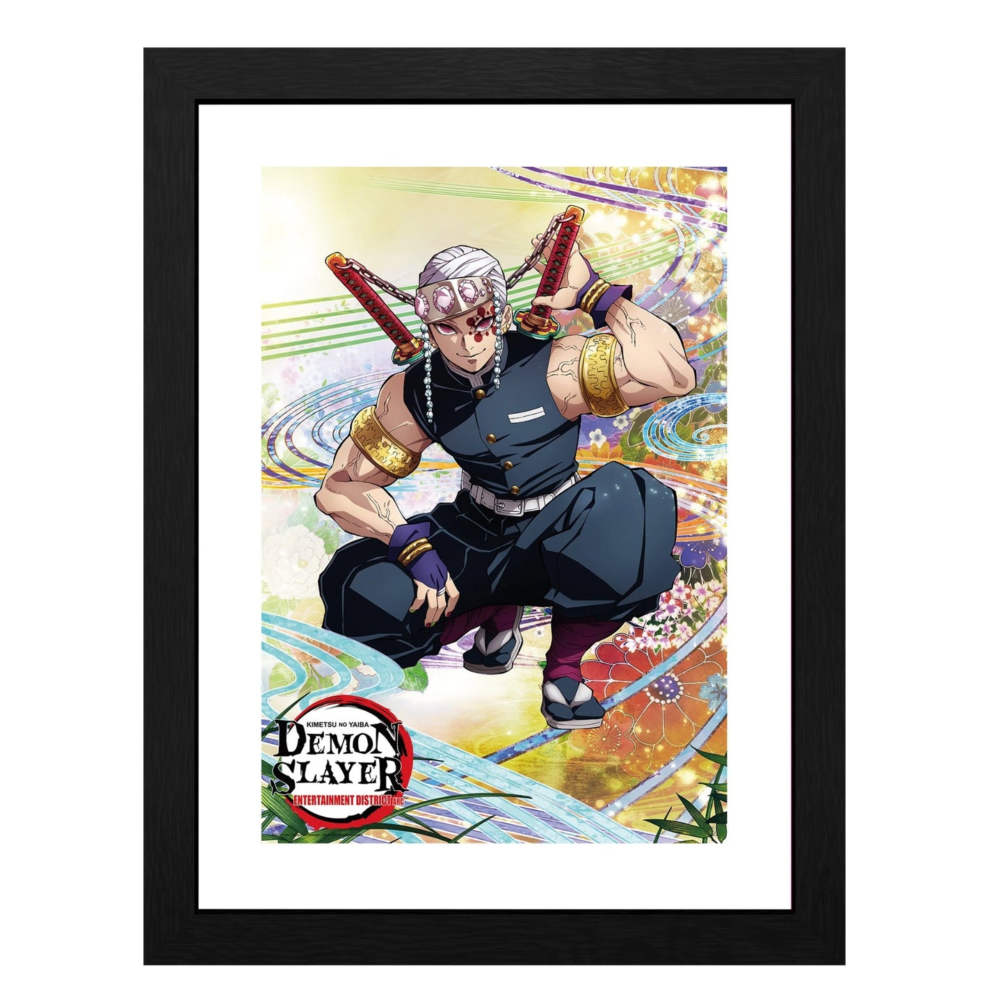 Tengen (Demon Slayer) Framed Art Print
