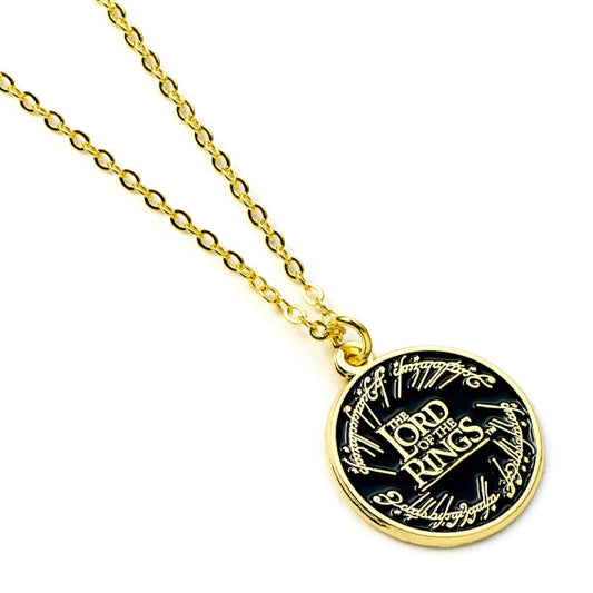 The Lord of the Rings Logo Enamel Necklace