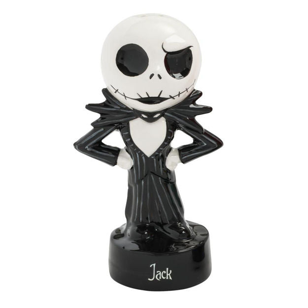 Tim Burton's The Nightmare Before Christmas Jack And Sally Ceramic Salt & Pepper Shaker Set